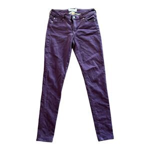 Altar’d State Maroon Skinny Jeans 27
